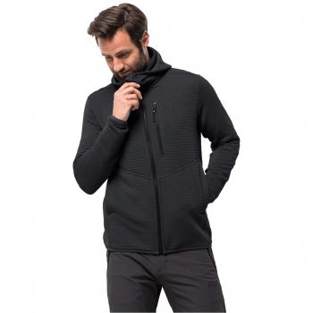 Jack Wolfskin Chaqueta de forro polar con capucha Jkt para hombre Modesto