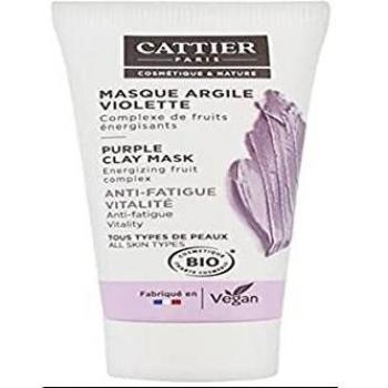 Cattier Purple Clay Mask All Skin Types Organic 30ml