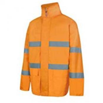 Parka Alta Visibilidad Naranja Flúor Tallas Grandes 5XL
