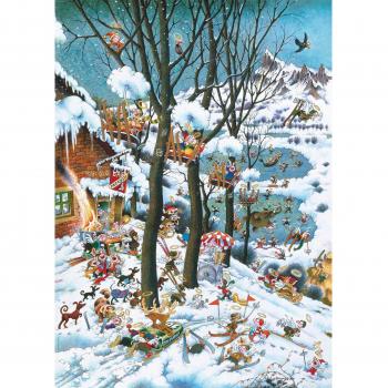 Puzzle Heye Paraíso en Invierno 1000 Piezas
