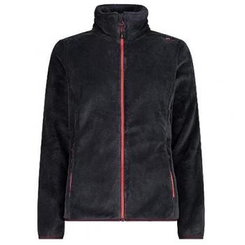 CMP Women's Fleece Jacket - Dark Grey - Size 42