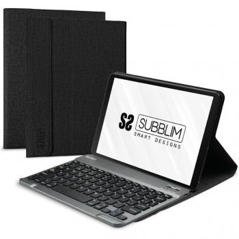 Subblim KeyTab Pro Bluetooth Funda con Teclado para Lenovo Tab M10 FHD Plus de 10.3 Negra