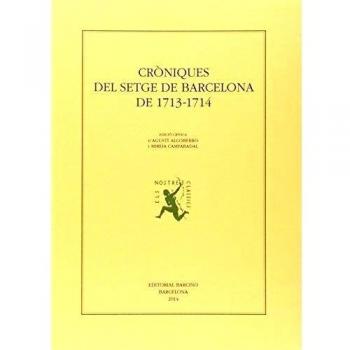 Croniques del setge de barcelona de 1713-1714