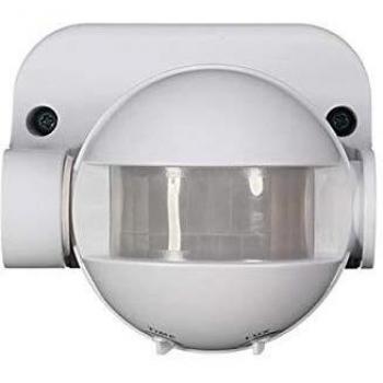 Detector de movimiento PIR automático día/noche Perel EMS103 Blanco