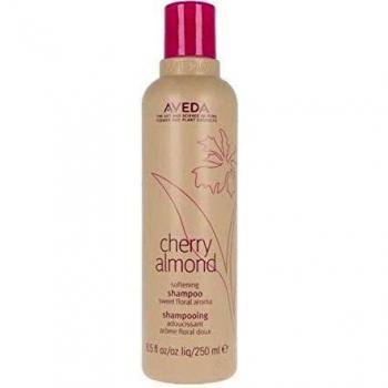 Aveda Cherry Almond Softening Shampoo 1000ml - Nourishing Detangling Formula for Shiny and Soft Hair