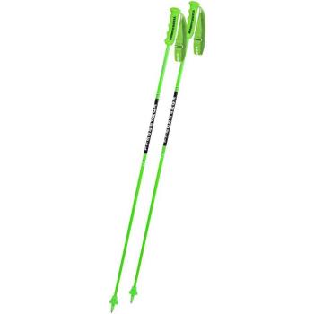 Bastones de esquí de competición Komperdell Nationalteam Carbon GS 12.3mm verde (par) - 135 cm