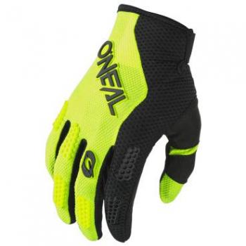 Guantes de motocross Oneal Element Racewear Amarillo Negro Hombre Adulto 2XL