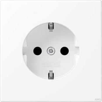 Enchufe SCHUKO® 16 A 250 V con protección, color blanco mate (modelo JUNG LS1520KIWWM)