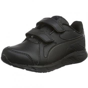 Puma Axisv4Slvpsf6, Zapatillas Deportivas Para Interior Infantil, Negro