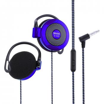 Auriculares deportivos estéreo con gancho para la oreja Shini s-520, 3.5mm, universales para móviles y Mp4