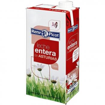 Reny Picot Leche Entera - Paquete de 6 x 1000 ml - Total: 6000 ml