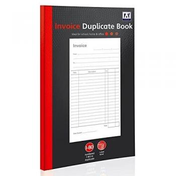 Libro de Recibos Duplicados Anker Internacional 80 Páginas Numeradas con 2 Hojas de Papel de Carbono