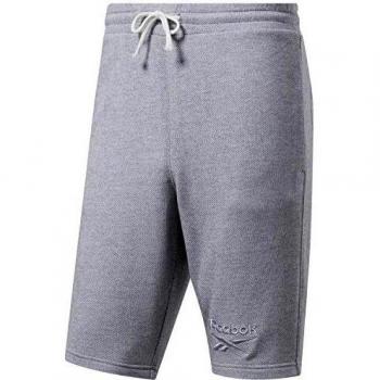 Reebok Te Melange Short Pantalón Corto, Hombre, brgrin, 2XL