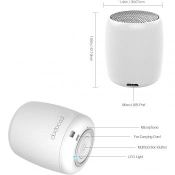 dodocool da84 W-1 Mini Speaker Bluetooth, blanco