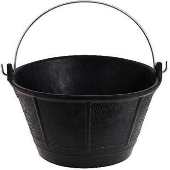 WOLFPACK LINEA PROFESIONAL 10020001 Cubo Obra Goma Italiano 10 l. Wolfpack