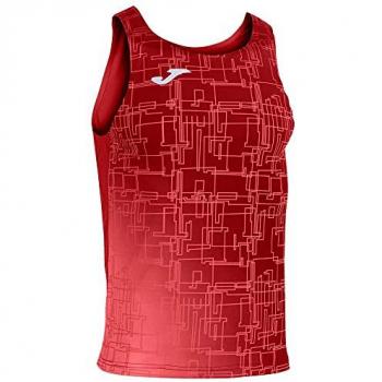 Camiseta de tirantes Elite VIII Joma roja para hombre, ideal para running, modelo 2023