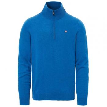 Napapijri damavand Crew, Camiseta, Sudadera para Hombre, Hombre, 17333_106069, Azul Claro, L