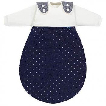 Saco de dormir para bebé Alvi Baby-Mäxchen® Original 3 piezas TOG 2.5 azul tamaño 50/56