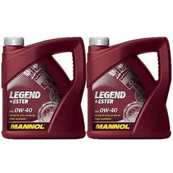 Aceite de Motor Sintético MANNOL Legend+Ester 0W-40 - 4L - Máxima Protección y Rendimiento