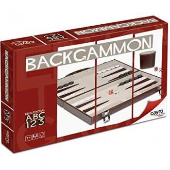 Cayro - Backgammon - Juego de razonamiento y Estrategia - Juego de Mesa Tradicional - Desarrollo de Habilidades cognitivas e inteligencias múltiples - Juego de Mesa