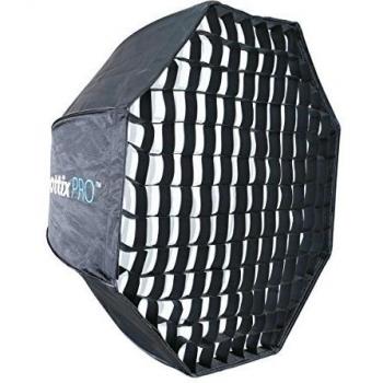 Phottix Octa Easy-up HD - Ventana de luz difusora Octa Easy-up HD con grid 80 cm con rótula Varos XS