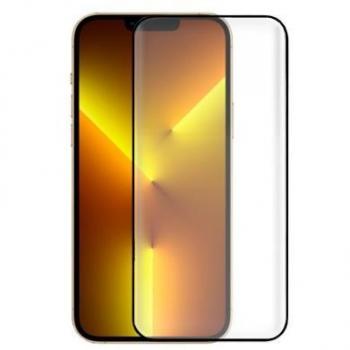 Protector de Pantalla Cristal Templado Full Glue Full 3D Negro para iPhone 14 Pro Max