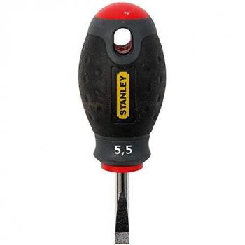 STANLEY 1-65-400 - Destornillador plano FatMax electricista 5,5 x 30 mm