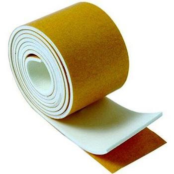Brinox B62610B Protector espuma adhesivo, Blanco, 40 mm x 1 m