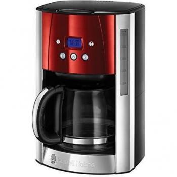 Russell Hobbs 23240-56 Cafetera de Filtro, 1.5 Litros, Rojo