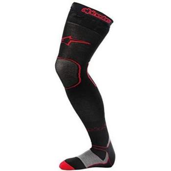 Alpinestars Long MX Socks - Black Red S/M