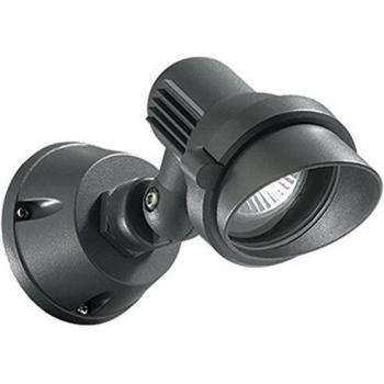 Aplique de pared exterior Antracita TERRA 1 bombilla aluminio IP65 GU10