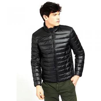 Guess Men's Regular Fit Black Puffer Jacket M1RL47 WDQ50