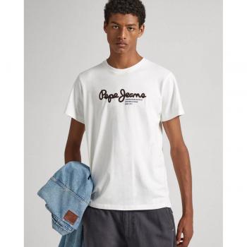 Camiseta Pepe Jeans para hombre en color blanco de manga corta