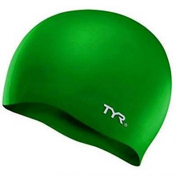TYR Wrinkle Free Silicone Cap, Green