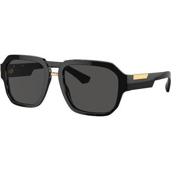 Dolce & Gabbana DG4464 501/87 Men's Pilot Sunglasses Black Size 56