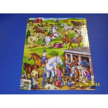 Rompecabezas Larsen Caballos - 50 piezas
