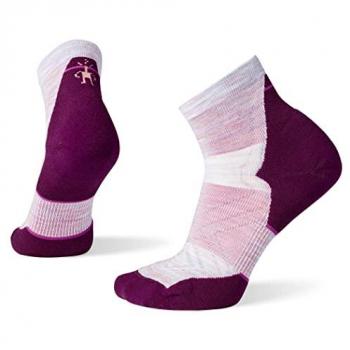 Smartwool Women's Run Targeted Cushion Ankle Socks - Purple Eclipse, Large