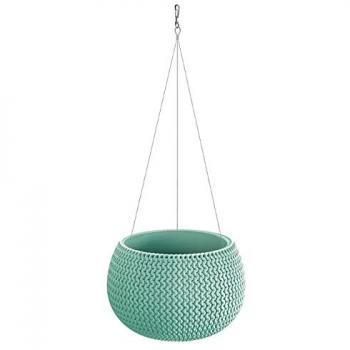 Maceta Colgante Splofy Bowl WS 3,9L con Depósito - Color Azul Claro