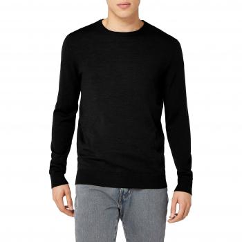 JACK & JONES Jjemark Knit Crew Neck Noos, suéter para Hombre, Negro Black, X-Small