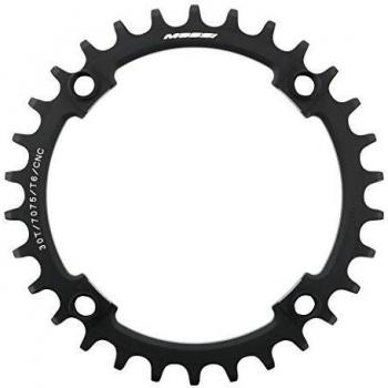 Massi 34T Narrow-Wide Comp Shimano BCD 104 Platos, Deportes y Aire Libre, Negro, 34 T