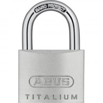 Candado de Seguridad Abus Titalium 60mm con Arco de Acero Endurecido