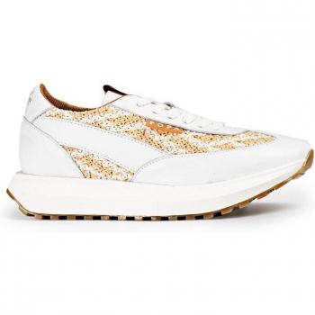 Zapatilla deportiva POPA Tai Bombay Blanco Piel Ligera y Adaptable para Primavera