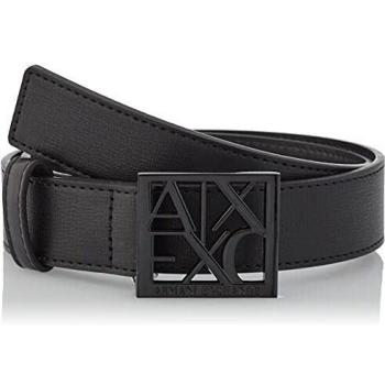 Cinturón Negro de Mujer AX Armani Exchange con Hebilla 9411300A8740002 - 75 cm