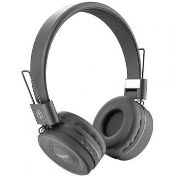 Auriculares On Ear Ryght Viva Bluetooth y Cable, Plegables, Color Negro con Control de Volumen y Micrófono