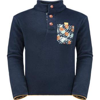 Jack Wolfskin Villi Kids' Button-Down Fleece Pullover