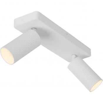 Foco de Techo Clubs, 2 Luces, Blanco, GU10