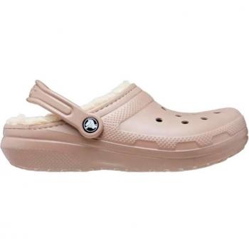 Crocs Women's Classic Lined Clog - Tan - Size: 7