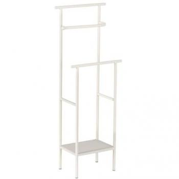 Toallero de Pie Crema Hierro 20,8 x 13 x 61,5 cm - Organización | Diseño Moderno | Fácil Montaje