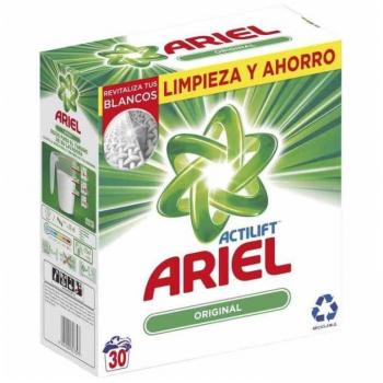 Ariel Detergente en Polvo Original para Lavadora, 30 Lavados