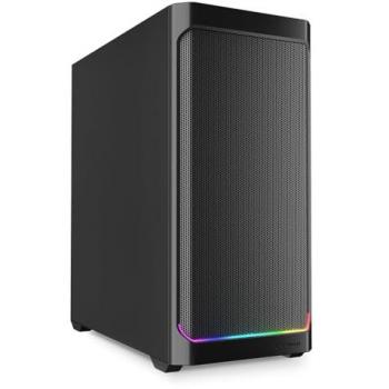 Caja de PC Sharkoon AK4 con Tiras RGB, Torre